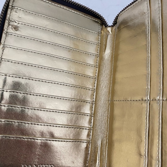 Danier Women's Wallet in Charcol Grey with Silver Accent - Picture 6 of 8